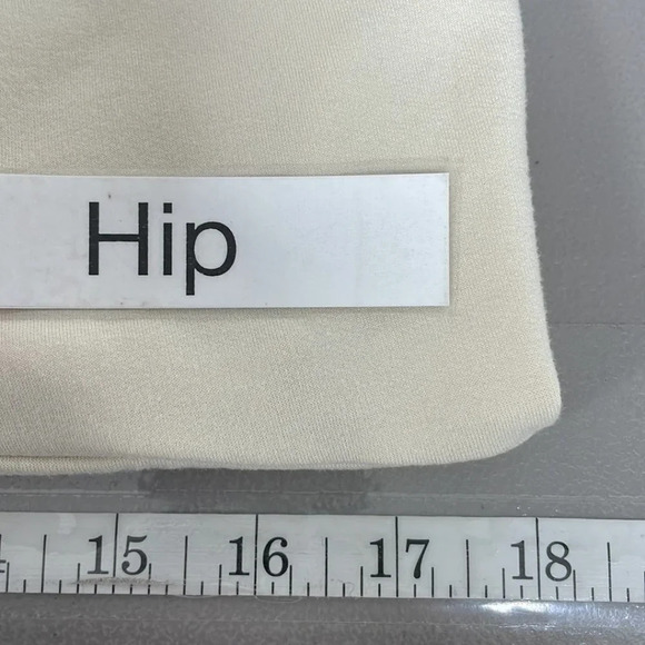 Capote Maisy Pullover Sweater Bamboo Buttons Cowl Neck Cream Size Medium M - Picture 15 of 15